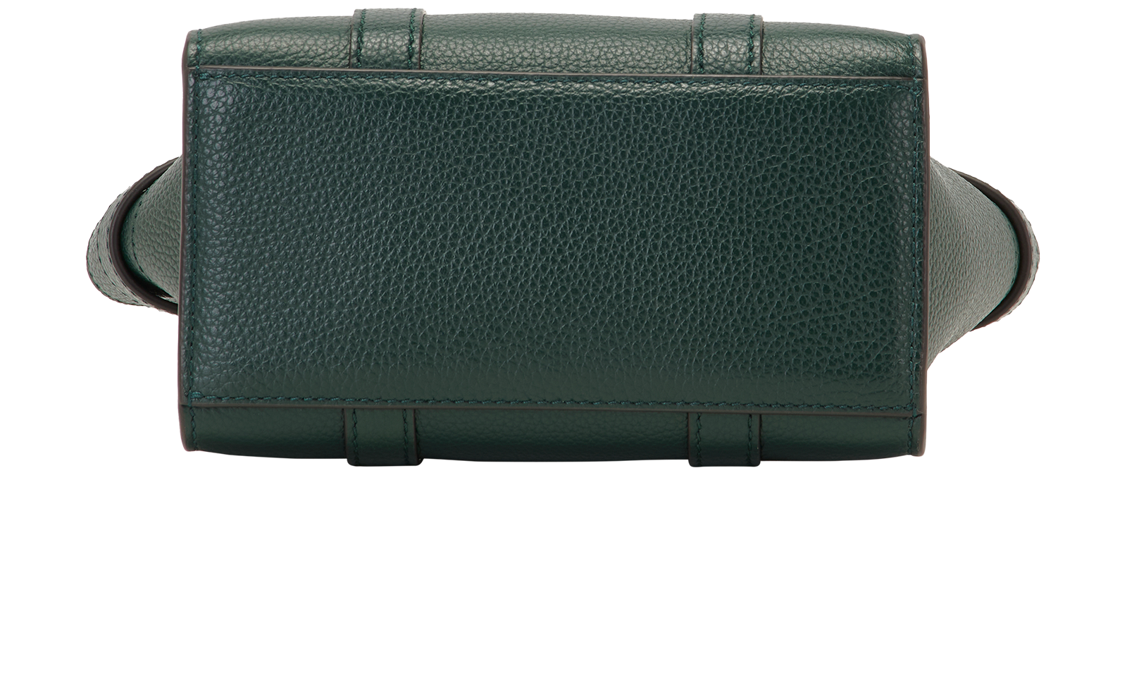 Micro Zip Bayswater, &pound;595, Handbags, Green, Leather, Top view